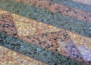 Terrazzo floors - maintained by Best Marble and Tile Care
